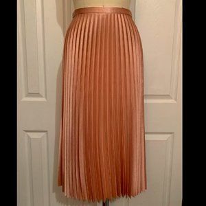 Zara High Waisted Pleated Skirt